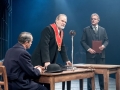 5. Jonathan Cullen, William Gaminara & Hugh Bonneville Chichester Festival Theatre's AN ENEMY OF THE PEOPLE Photo Manuel Harlan