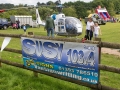 Nutfield British Legion Summer Fete at Priory Farm.Picture shows:Susy Radio banner and helicopter.