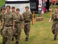 Nutfield British Legion Summer Fete at Priory Farm Picture shows: Army Cadet Drill