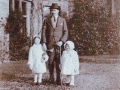 John Alfred Innes with his two girls