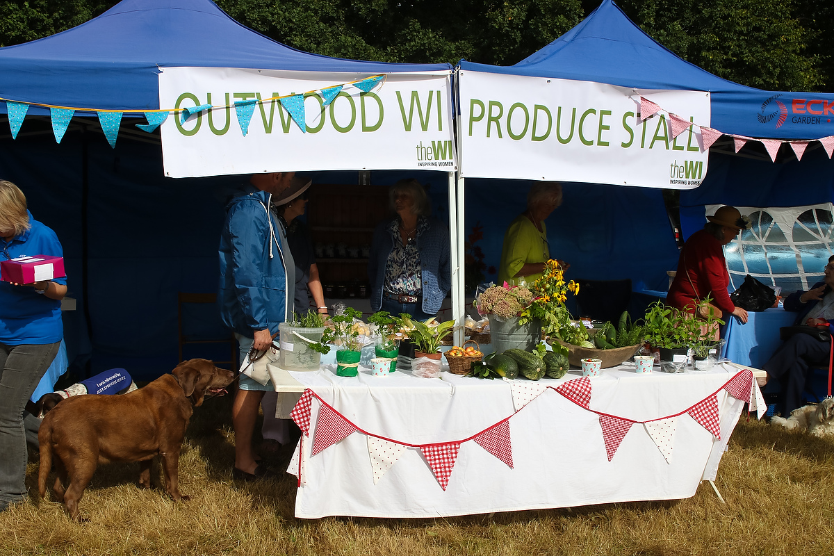 Outwood WI Produce stall