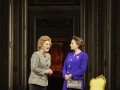 Margaret Thatcher (Sylvestra Le Touzel) and The Queen (Kristin Scott Thomas)