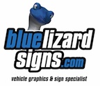 Blue Lizard Signs