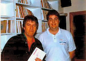 Ed Stewart and Steve Romaine in 1995