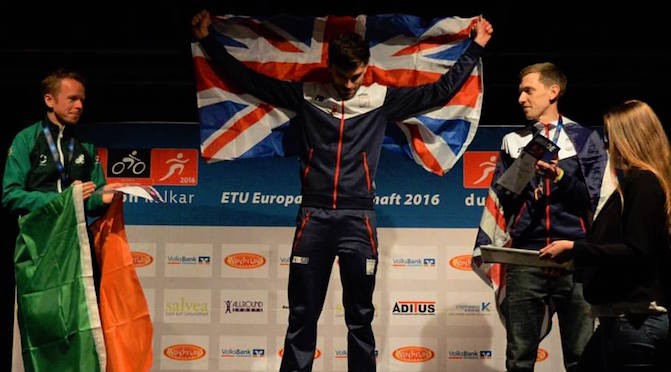 Adam Labbett From Horley – European Duathlon Champion