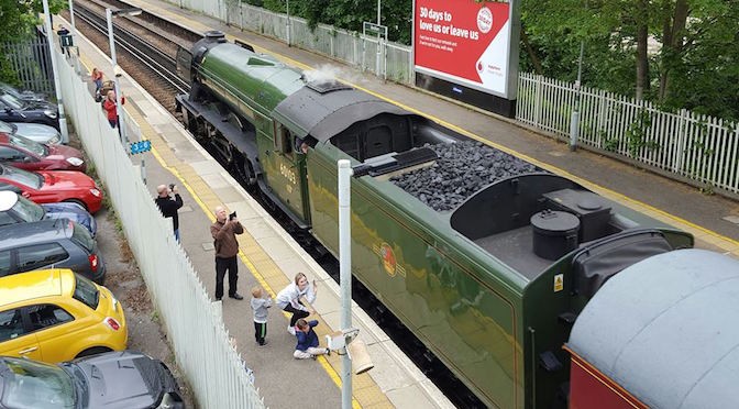 Flying Scotsman in Reigate and Merstham