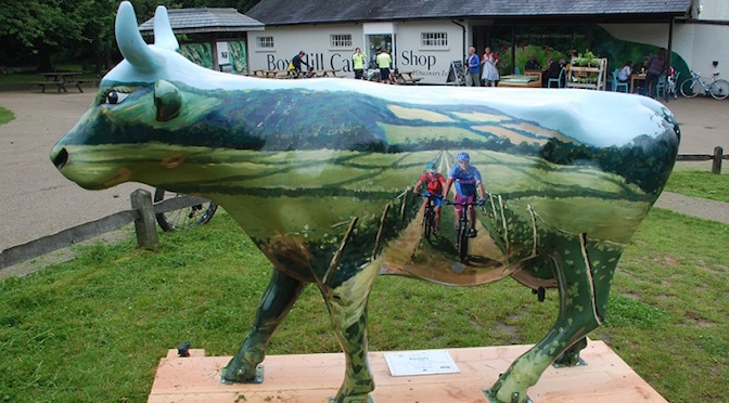 Cow Sculpture Stolen From Box Hill