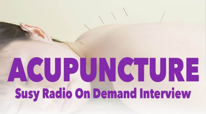 Tess Lewsey chats with acupuncturist Kam Winchester