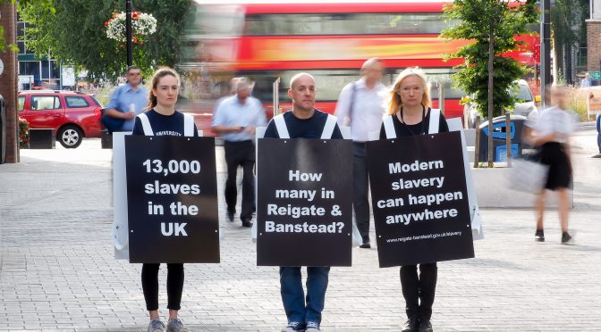 Modern Slavery: Reigate and Banstead BC Campaign