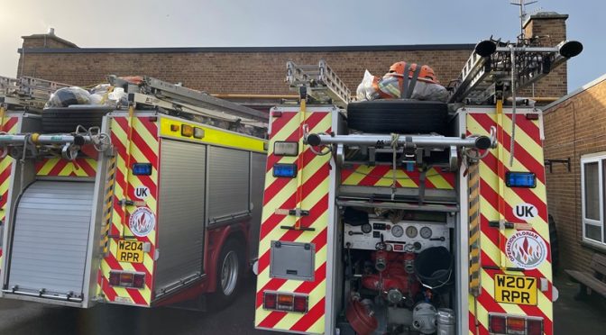 West Sussex Firefighters Travel 1,600 Miles To Deliver Fire Engines