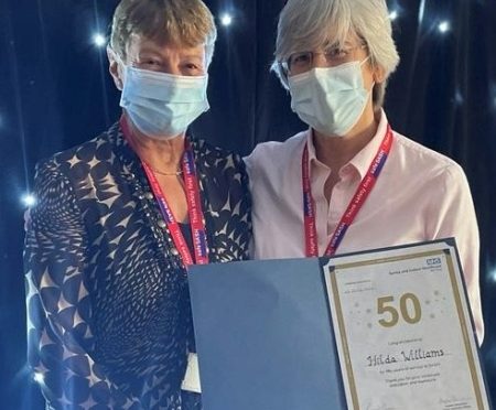 50 Years of NHS Service For Hilda