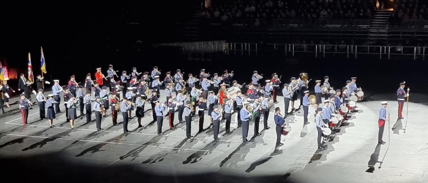 Redhill Corps of Drums at The Birmingham International Tattoo